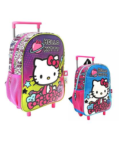 Mochila Hello Kitty con Carrito