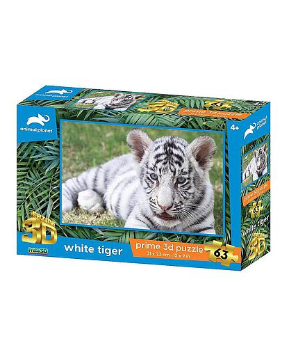 Puzzle Tigre Blanco 3D