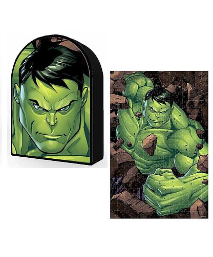 Puzzle 3D 300 piezas Hulk lata