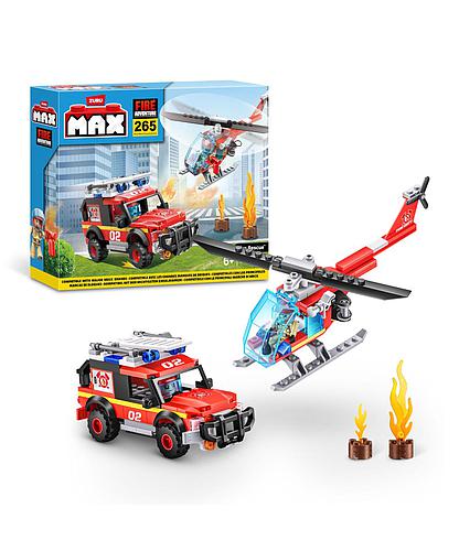 Max Vehículo y Helicóptero Bomberos