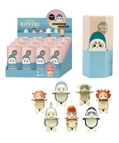 Hippers mini figura gatitos para celular y PC