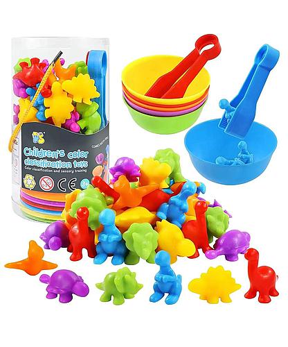 Clasificador de Dinos de Colores