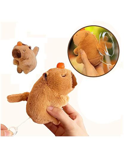 Peluche Capibara a cuerda