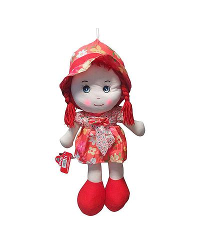 Muñeca Trapo Vestido Flores