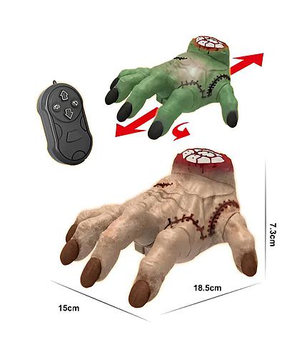 Mano Aterradora con luz y sonido
