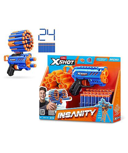 X Shot Insanity Micro x 24 dardos