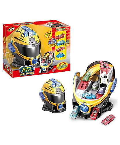 Casco Transformable en Pista