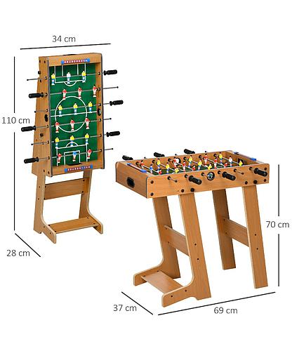 Futbolito Madera con Patas