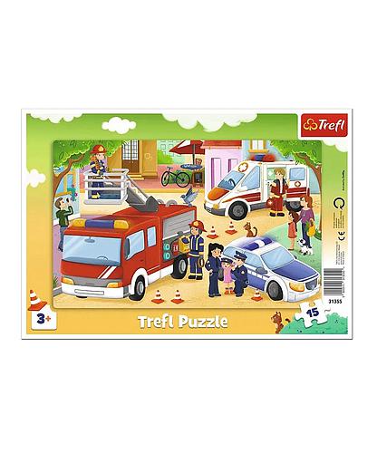 Puzzle Vehículos Trefl
