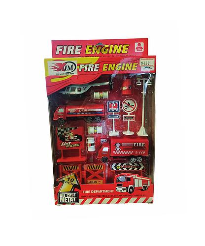 Set Rescate Bomberos Metal