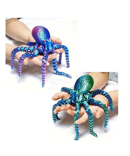 Pulpo Tornasolado articulado
