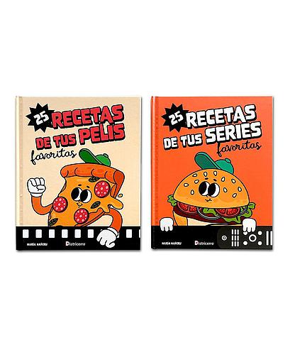 Libro 25 Recetas de tus Pelis favoritas