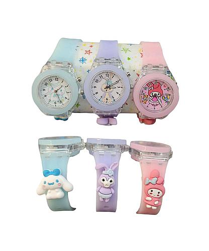 Reloj Agujas amigos H. Kitty