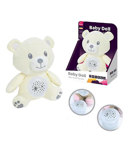 Proyector Peluche Oso Blanco