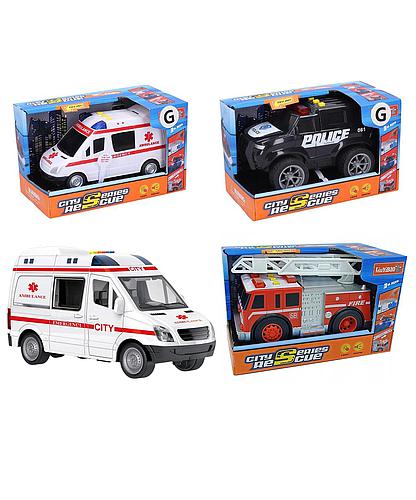 Vehículo Rescate con Luz y Sonido