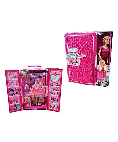 Muñeca con Armario y Accesorios