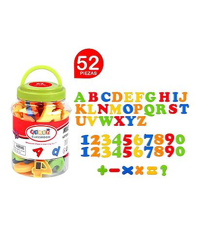 Letras y Números Magnéticos x 52