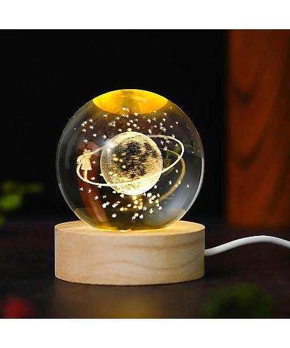 Lámpara Esfera Cristal