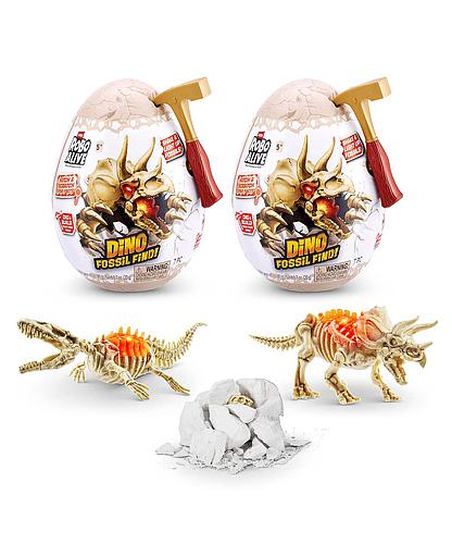Robo Alive Huevo Dino Fossil Chico